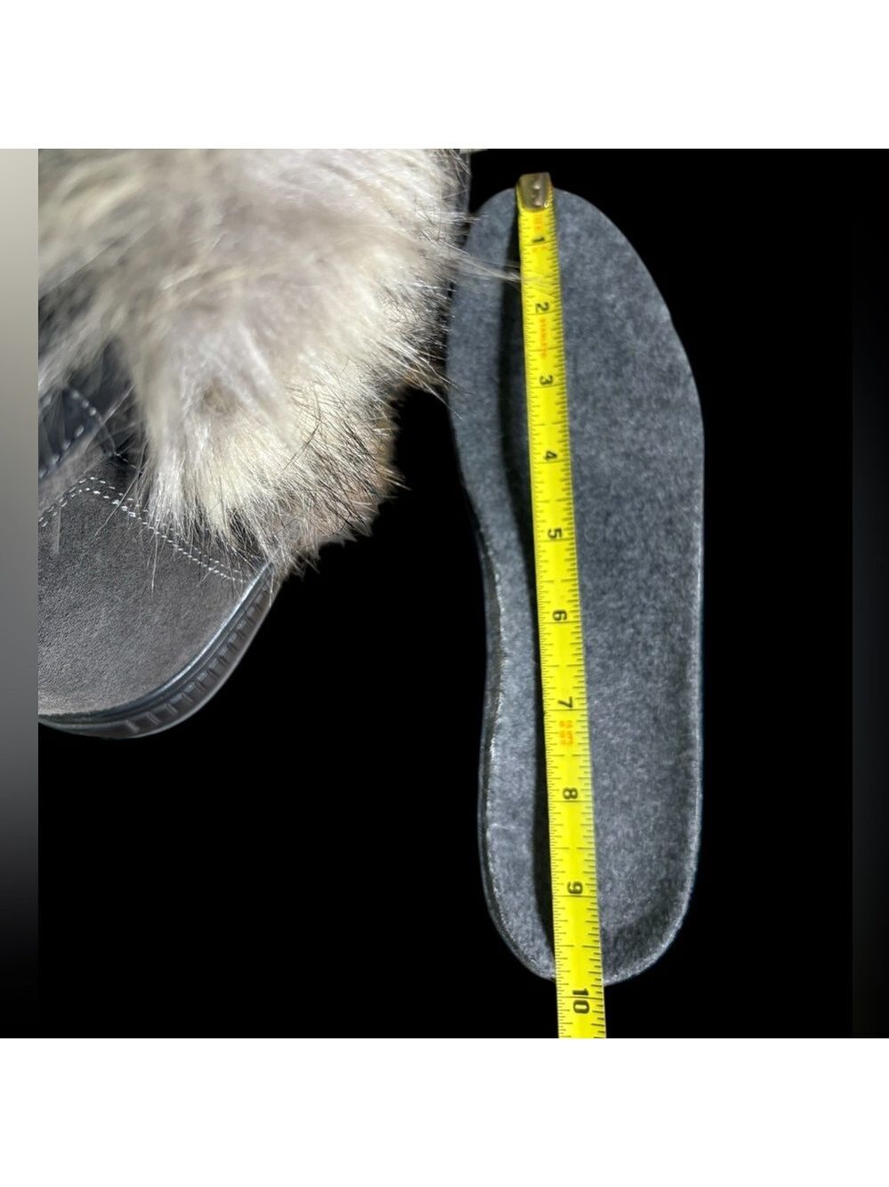 Oscar Sport-Après-Ski Winter Boots. Suede/Fur Boho Sz 8. Made in Italy. EUC!!! - Picture 2 of 16